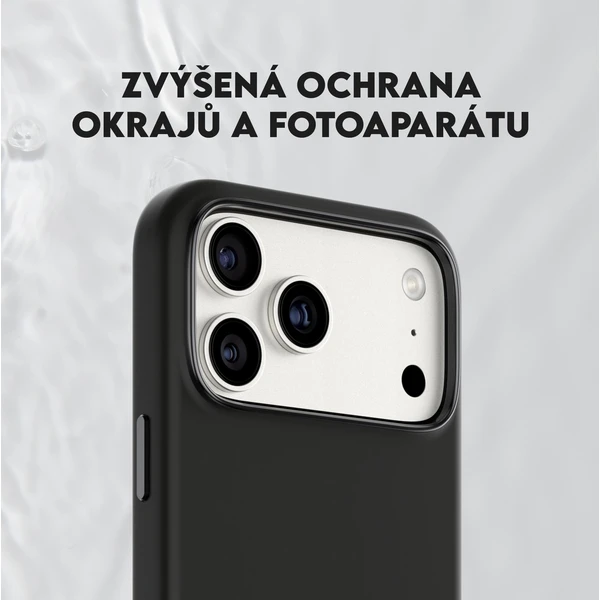 PanzerGlass® CARE Flow kryt s MagSafe Apple iPhone 17 Pro Max černý - Pouzdra - Obrázek RHDH000K01