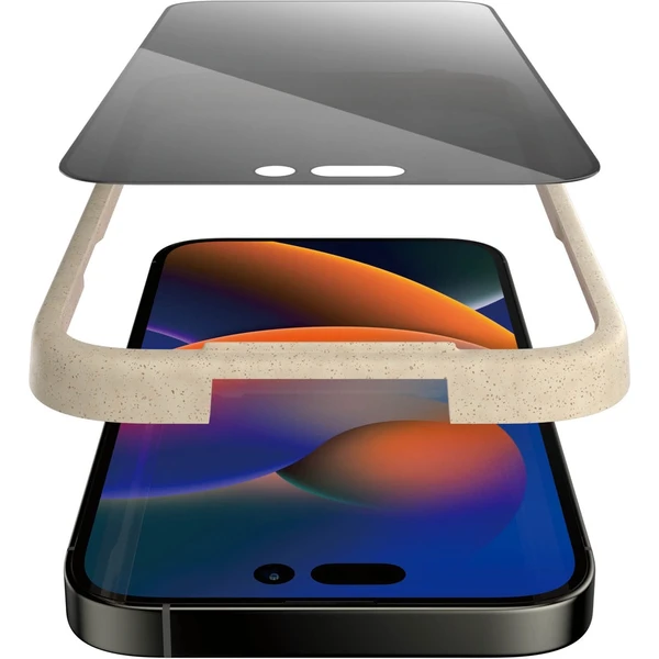 PanzerGlass™ Ultra-Wide Fit Privacy iPhone 14 Pro Max s instalačním rámečkem - Ochranné folie a skla - Obrázek RHKG100501