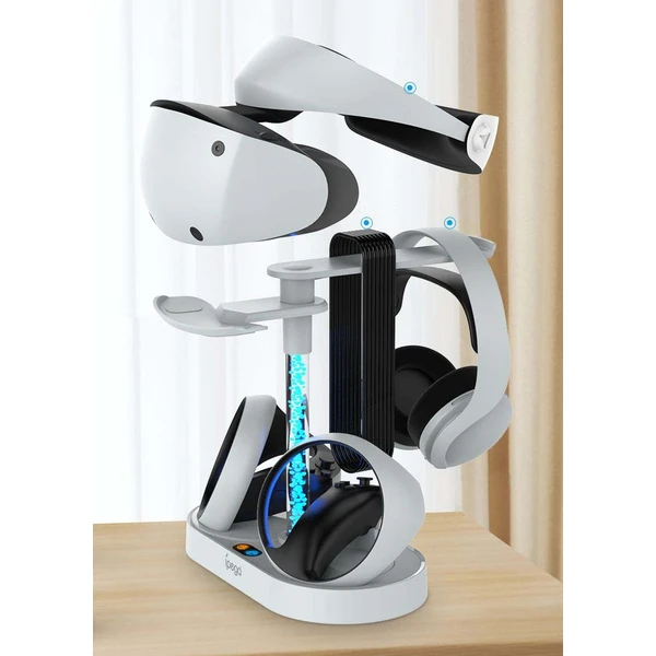 iPega P5 V001 Multifunkční Nabíjecí Stojan pro PS VR2 - Nabíječky - Obrázek RI81000701