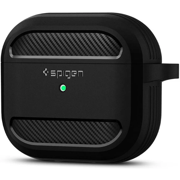 Spigen Rugged Armor pouzdro pro AirPods 3 černé - Pouzdra - Obrázek RII0100501