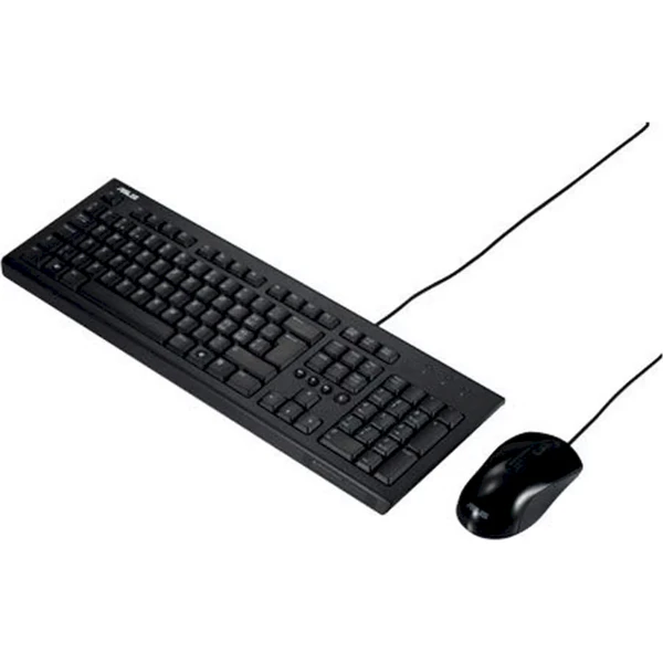 ASUS U2000 drátový set klávesnice a myši CZ černý - Klávesnicové sety - Obrázek RJ5L000K01