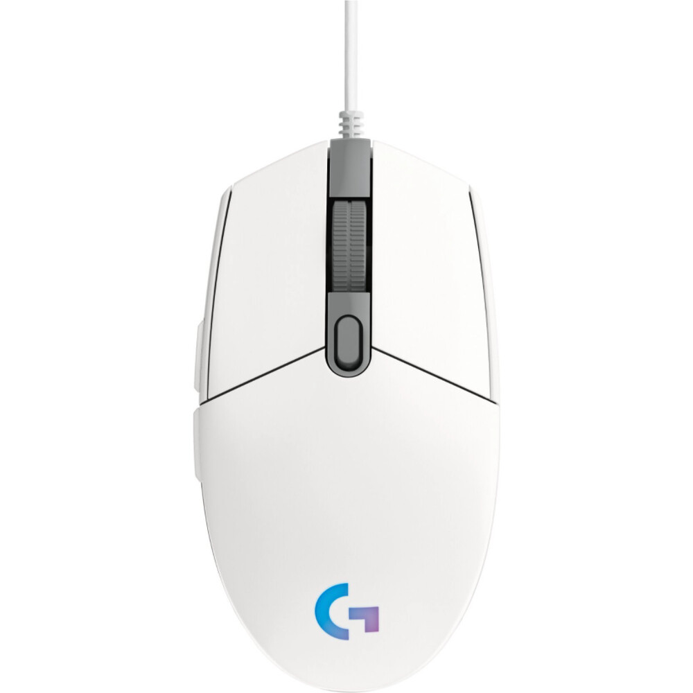 Logitech G102 myš bílá