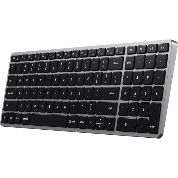 Satechi SLIM X2 Slim bezdrátová klávesnice US vesmírně šedá - Klávesnice - Obrázek RK68700301