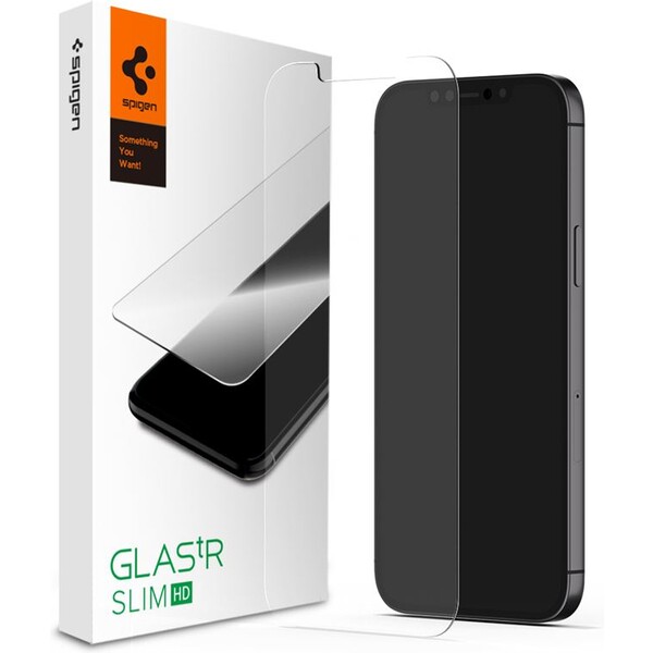 Spigen Glas tR Slim HD tvrzené sklo iPhone 12 mini čiré