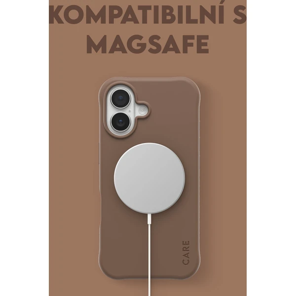 PanzerGlass® CARE Samba kryt s MagSafe Apple iPhone 17 Espresso - Pouzdra - Obrázek RLDH000K01
