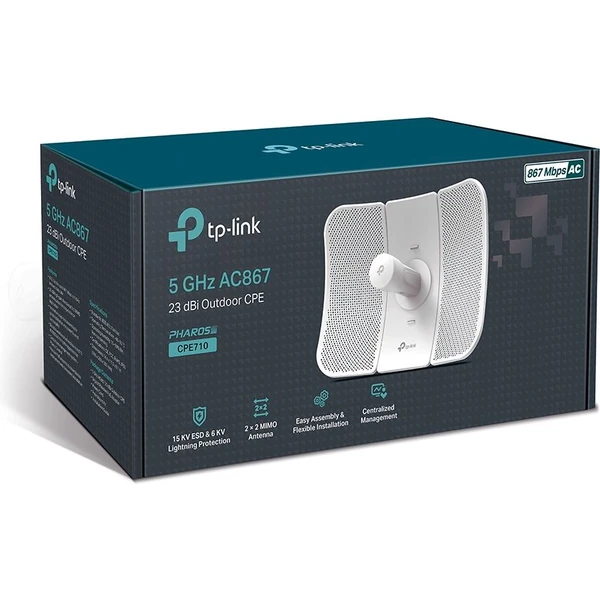 TP-Link CPE710 venkovní access point bílý - Access pointy - Obrázek RLISF00101