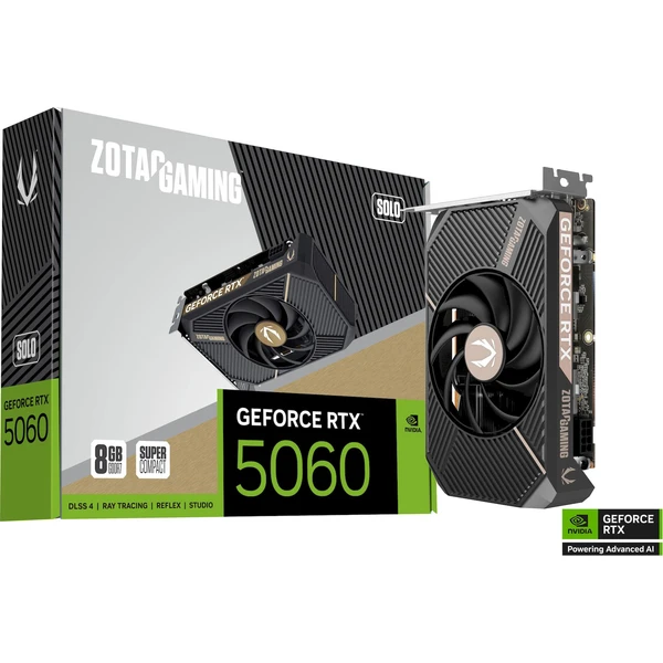 ZOTAC NVIDIA GeForce RTX 5060 SOLO - Grafické karty - Obrázek RLLI000K01
