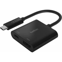 Belkin USB-C/HDMI redukce s napájecím USB-C konektorem 60W černá - Kabely a redukce