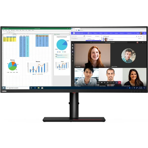 Lenovo ThinkVision P40w-20 zahnutý monitor 39,7" - Monitory - Obrázek RM4D300401
