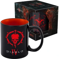Keramický hrnek Diablo IV - Necromancer Sigil 330 ml (dárkové balení) - Hrnky