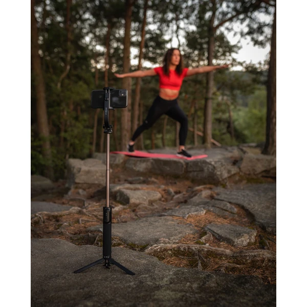 FIXED Snap XL selfie tyč s tripodemí a 1/4" šroubem černá - Držáky - Obrázek RO5E300401