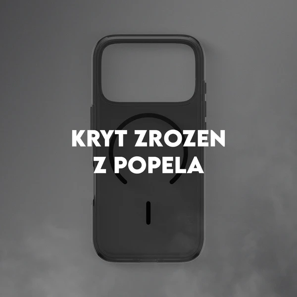 PanzerGlass® CARE Smokey kryt s MagSafe Apple iPhone 17 Pro kouřový/černý - Pouzdra - Obrázek RODH000K01