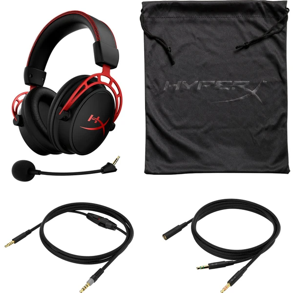 HyperX Cloud Alpha herní sluchátka červená - Sluchátka - Obrázek RPCL300401
