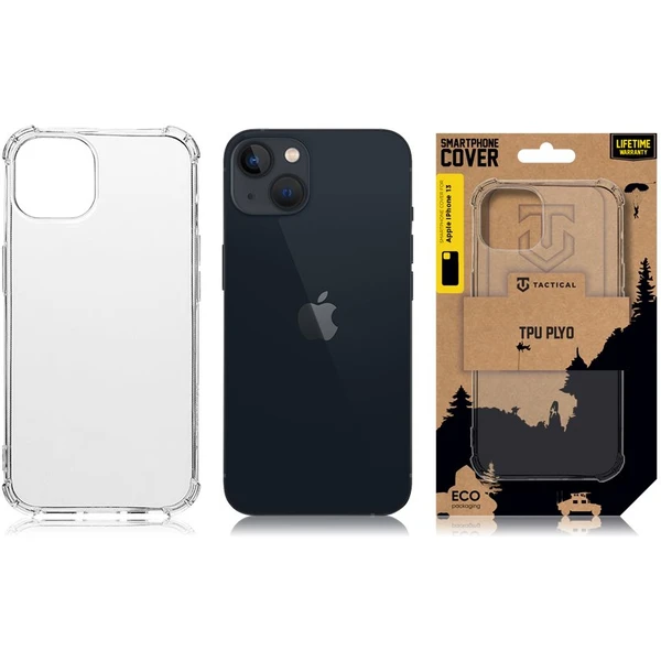 Tactical TPU Plyo Kryt pro Apple iPhone 13 čirý - Pouzdra - Obrázek RPF3G00101