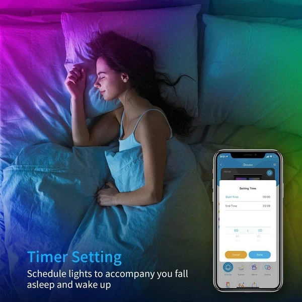 Govee WiFi RGB Smart LED pásek 10m - LED pásky - Obrázek RPKK000K01