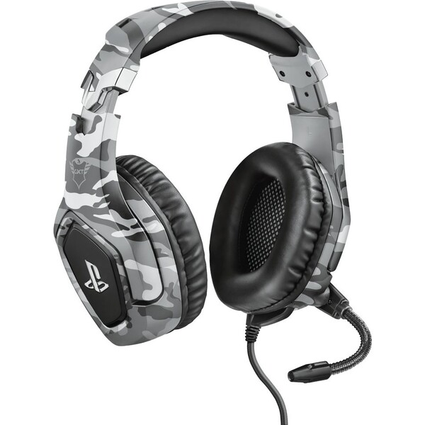 Trust GXT 488 Forze-G PS4 Gaming Headset PlayStation Šedá
