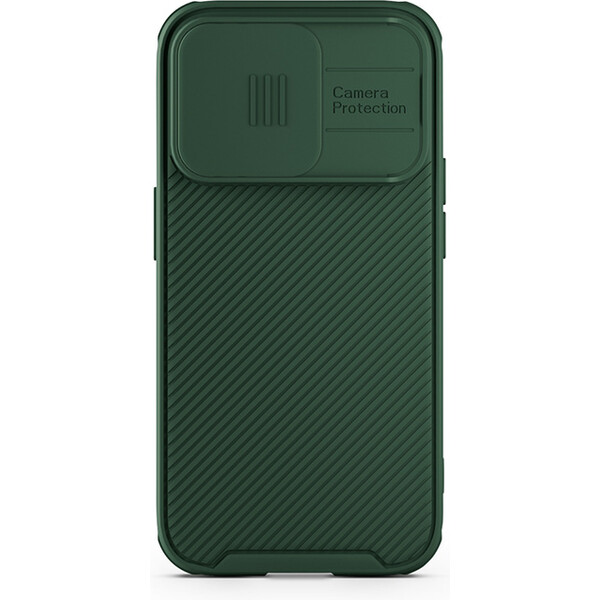 Spello odolný magnetický kryt s ochranou čoček fotoaparátu pro iPhone 15 Pro Max zelený