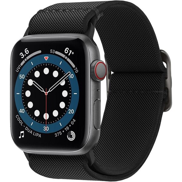 Řemínek pro Apple Watch 42/44/45/49mm Spigen Lite Fit - černý