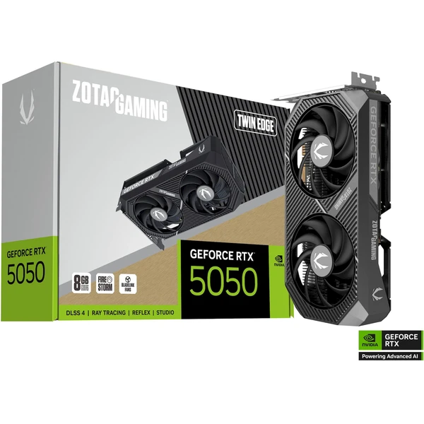 ZOTAC NVIDIA GeForce RTX 5050 Twin Edge - Grafické karty - Obrázek RSLI000K01