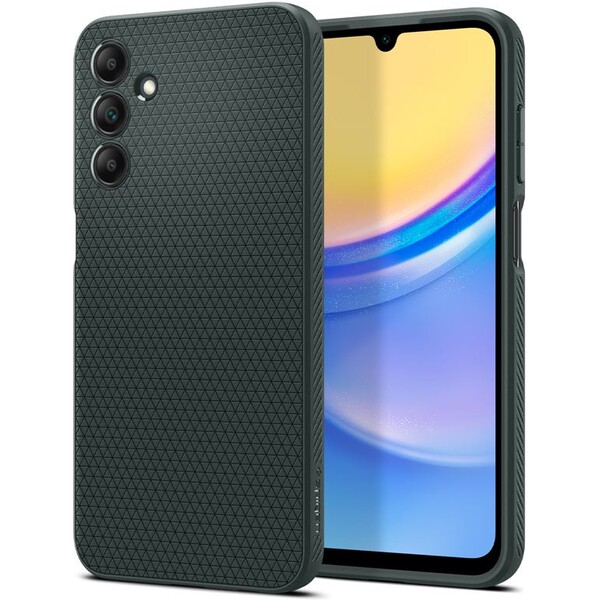 Spigen Liquid Air kryt Samsung Galaxy A15/A15 5G zelený