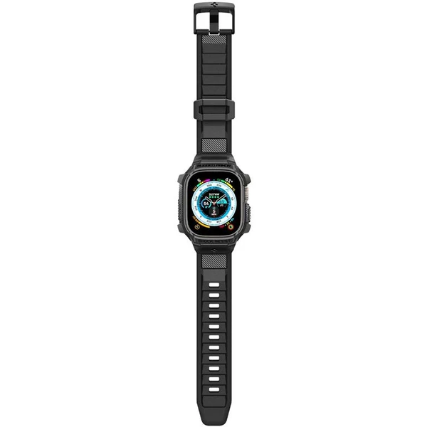 Spigen Rugged Armor Pro řemínek s pouzdrem Apple Watch Ultra 3/2/1 (49mm) černý - Pouzdra - Obrázek RTK0000N01