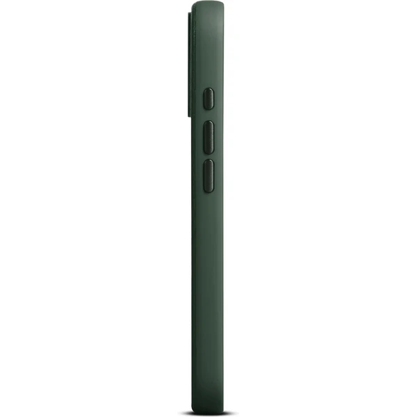 Woolnut MagSafe kožený kryt iPhone 17 tmavě zelený - Pouzdra - Obrázek RTLH000K01