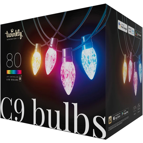 Twinkly C9 bulbs chytré žárovky 80 ks - Svítidla - Hlavní obrázek