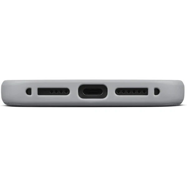 Woolnut MagSafe kožený kryt pro iPhone 15 Plus šedý - Pouzdra - Obrázek RU00000L01
