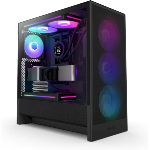 NZXT H5 Flow RGB černá (CC-H52FB-R1) Černá