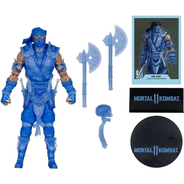 Akční figurka McFarlane Toys Mortal Kombat (MK11) - Sub-Zero (GITD) (Gold Label) 18 cm - Figurky - Obrázek RVCF000K01