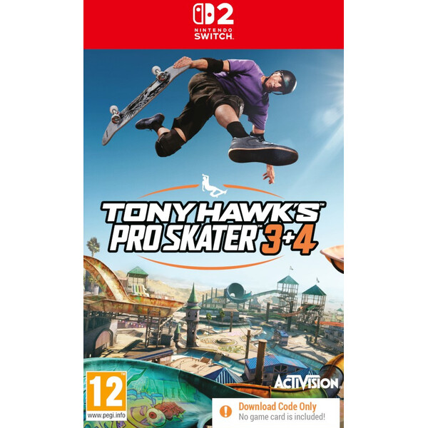 Tony Hawk’s Pro Skater 3 + 4 (Code in Box)
