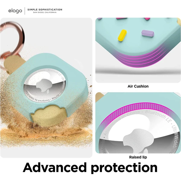ELAGO Ice Cream pouzdro pro Apple AirTag mentolové - Pouzdra - Obrázek RWEM100501