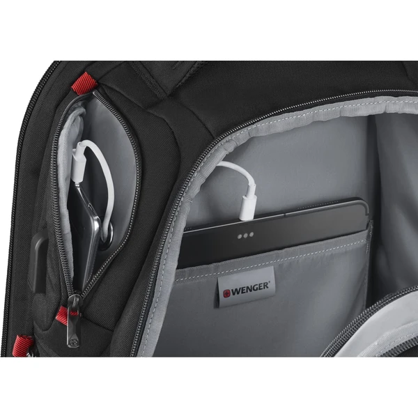 WENGER PlayerOne 17,3" herní batoh na notebook černý - Batohy - Obrázek RXA1000P01