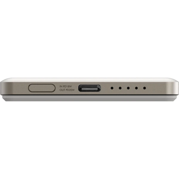 ENERGEA AluPac Air powerbanka s MagSafe, 5000 mAh béžová - Powerbanky - Obrázek RXS3000O01