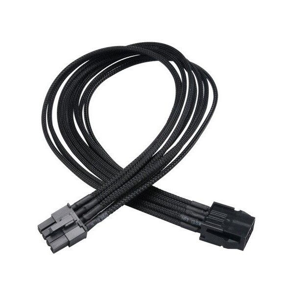 Akasa (AK-CBPW09-40BK), Flexa V8, 40cm 8-pin VGA power cable extension