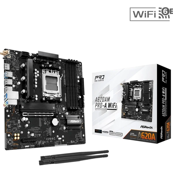 ASRock A620AM PRO-A WIFI - Základní desky - Obrázek RZ7M000K01