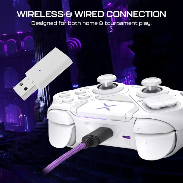 Turtle Beach herní ovladač Victrix Pro BFG Reloaded (PS4/PS5/PC) bílý - Herní ovladače - Obrázek RZMH000K01
