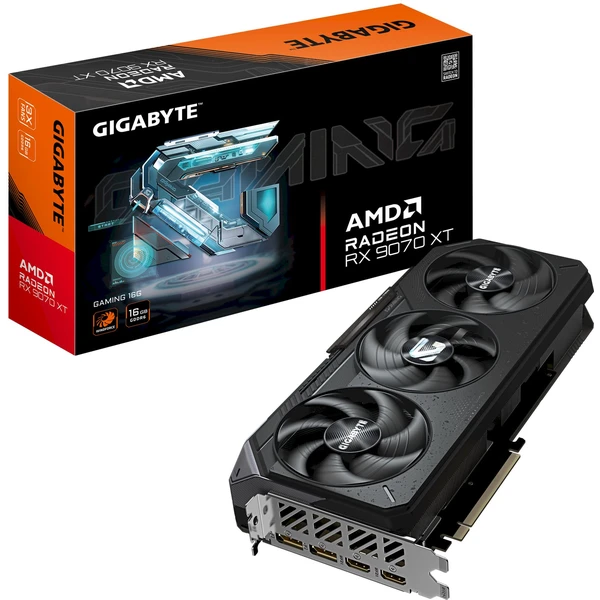 GIGABYTE AMD Radeon RX 9070 XT GAMING 16G - Grafické karty - Obrázek RZZJ000K01