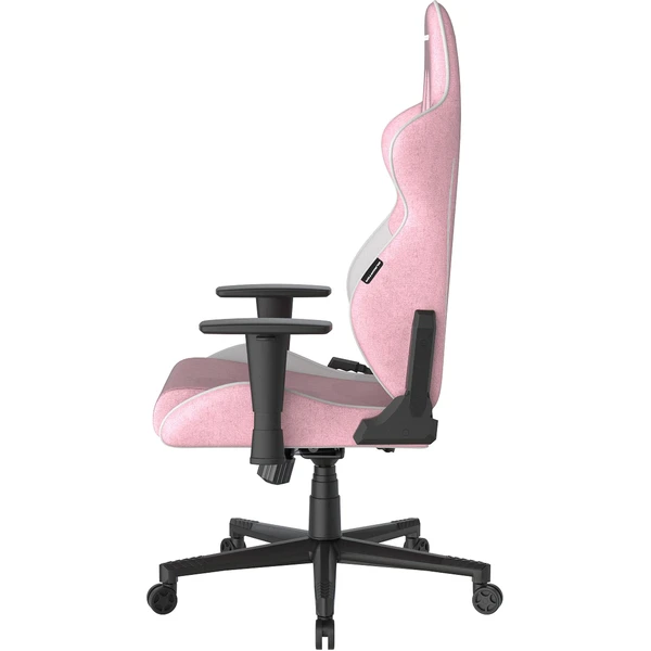 DXRacer GLADIATOR látková herní židle růžovo-bílá - Židle - Obrázek S04D000O01