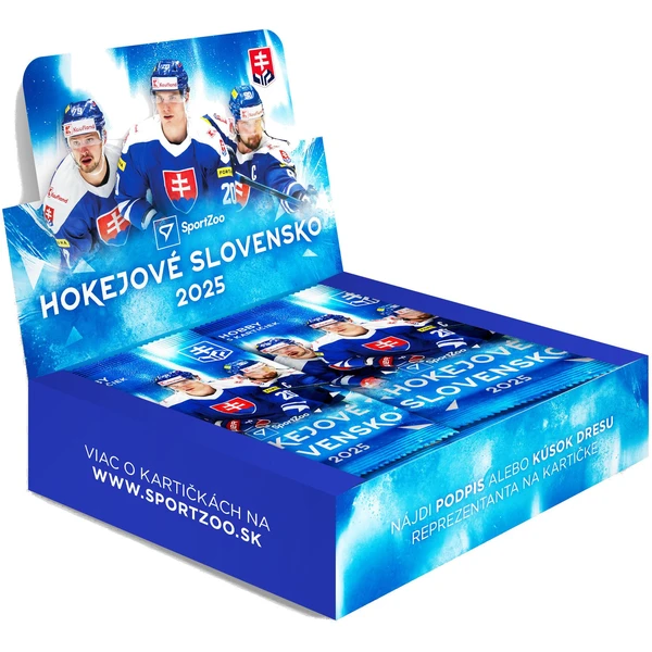 Hokejové karty SportZoo Hokejové Slovensko 2025 - Hobby balíček - Hokejové karty - Obrázek S04G000N01
