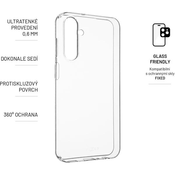 FIXED Skin ultratenký TPU kryt 0,6 mm Samsung Galaxy A25 5G čiré - Pouzdra - Obrázek S053000N01