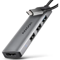AXAGON HMC-H3A 4v1 USB-C hub - USB huby