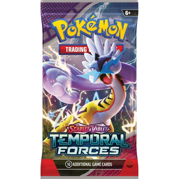 Pokémon TCG: SV05 Temporal Forces - Kiosk Booster - Pokémon karty - Obrázek S08E000L01
