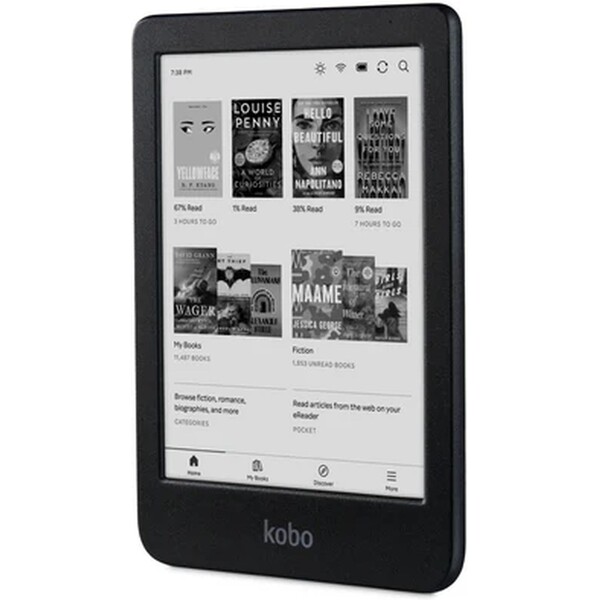 Kobo Clara BW čtečka černá Černá