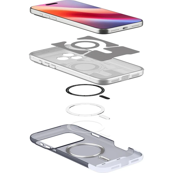 Spigen Classic C1 MagSafe kryt iPhone 17 Pro Max graphite - Pouzdra - Obrázek S0PH000K01