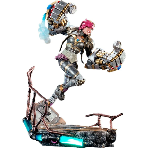 Soška PureArts League of Legends - Jinx & Vi 1/6 Scale Statue Bundle - Sochy a sošky - Obrázek S0Q7000J01