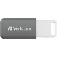 VERBATIM Flash Disk 128GB DataBar USB 2.0 Drive, šedý - Flashdisky