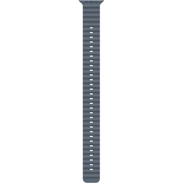 Apple Watch 49/46/45/44mm ocelově modré prodloužení Oceánského řemínku černý titan