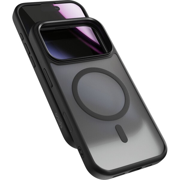 Epico HeroMatte Pro Mag+ kryt pro iPhone 17 Pro Qi2 & Magsafe kompatibilní černý Černá