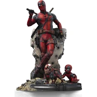 Soška Iron Studios Art Scale 1/10 Deadpool & Wolverine - Deadpool - Sochy a sošky